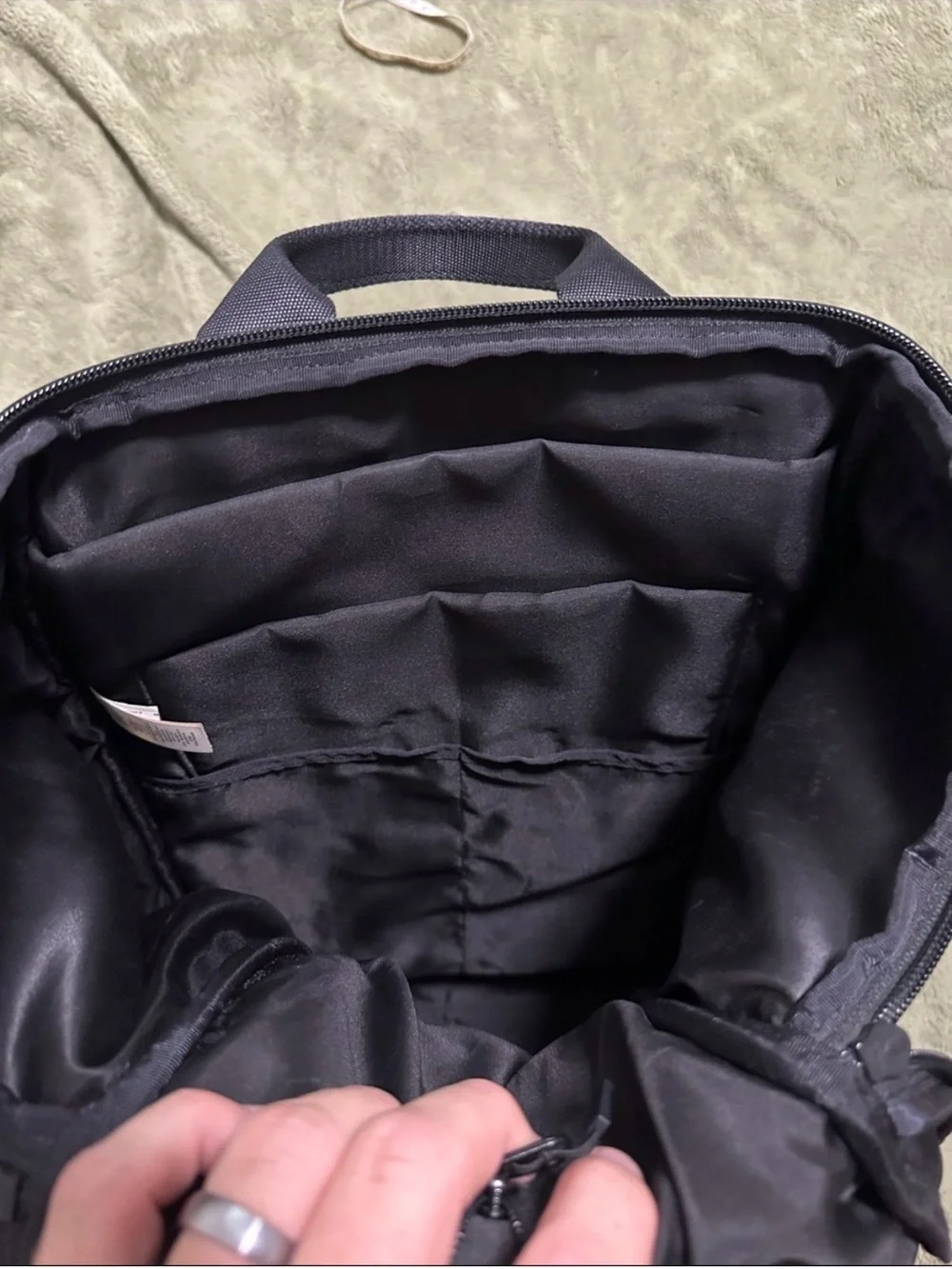 lululemon athletica Gray and Black Men’s Backpack